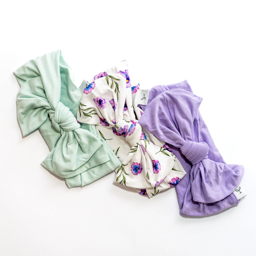 Bamboo Knit Bow