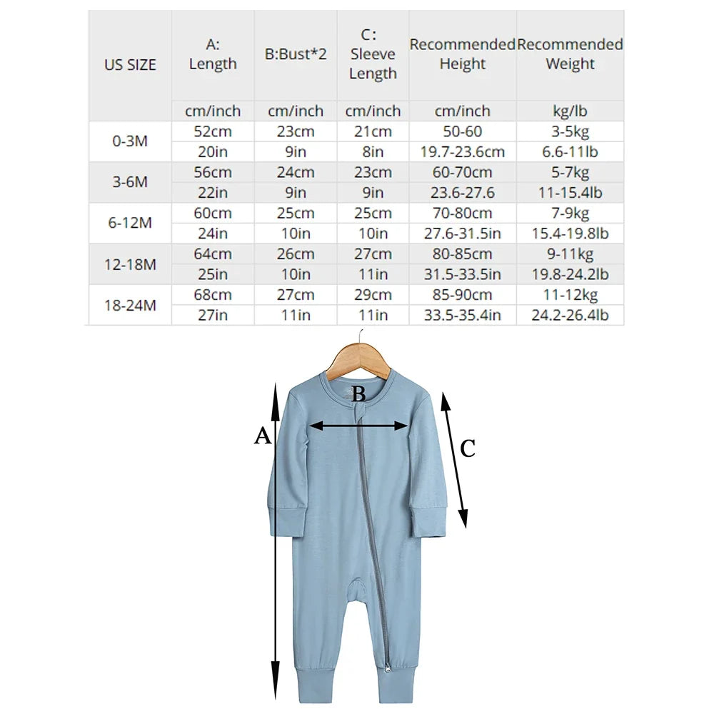 Cozy Bamboo Baby Jumpsuit