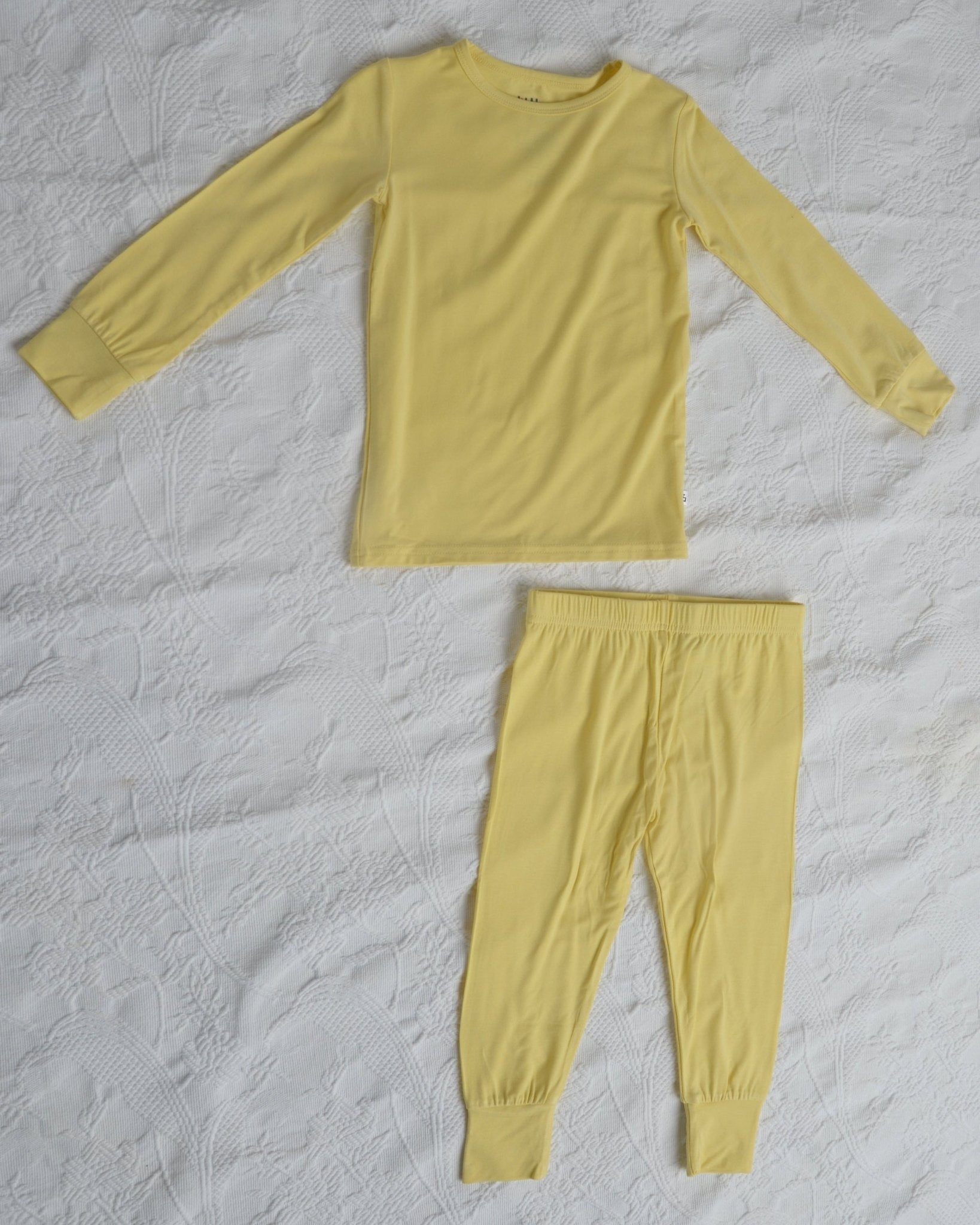Butter Yellow Pajama Set